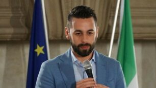 Il sindaco Luca Veggian