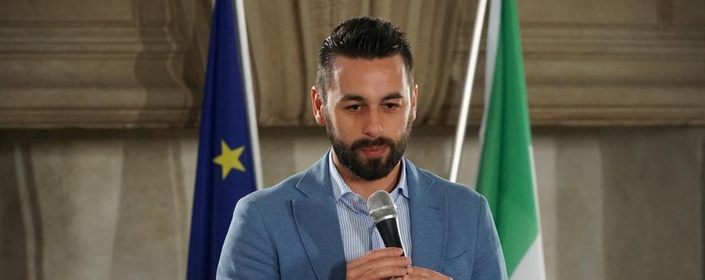 Il sindaco Luca Veggian