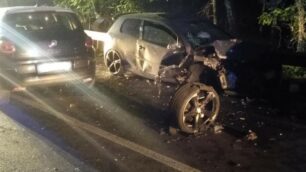 Incidente Sp6 Carate (foto vigili del fuoco)