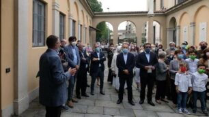 Monza inaugurazione archivio Alfredo Villa a Cederna