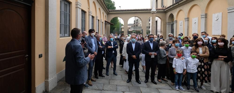 Monza inaugurazione archivio Alfredo Villa a Cederna