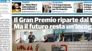 prima pagina ilCittadinoMb giovedì 9 settembre 2021