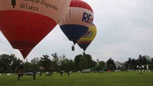 Il Fsetival delle mongolfiere del 2017 all’ex ippodromo del Parco