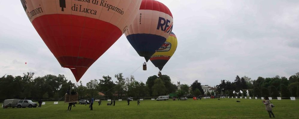 Il Fsetival delle mongolfiere del 2017 all’ex ippodromo del Parco