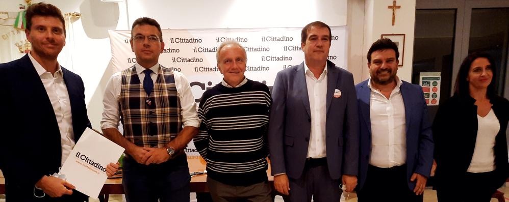 I candidati sindaco al faccia a faccia del Cittadino