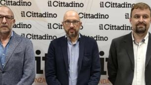 Faccia a faccia 2021 Vedano al Lambro Marco Merlini e Pietro Rossi con Roberto Magnani (il Cittadino)