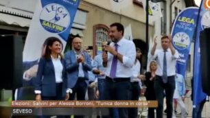 Elezioni: Matteo Salvini a Seveso (e cita il Cittadino)