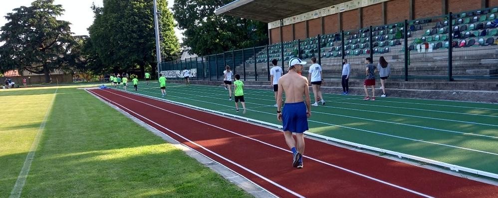 La pista di atletica di Giussano