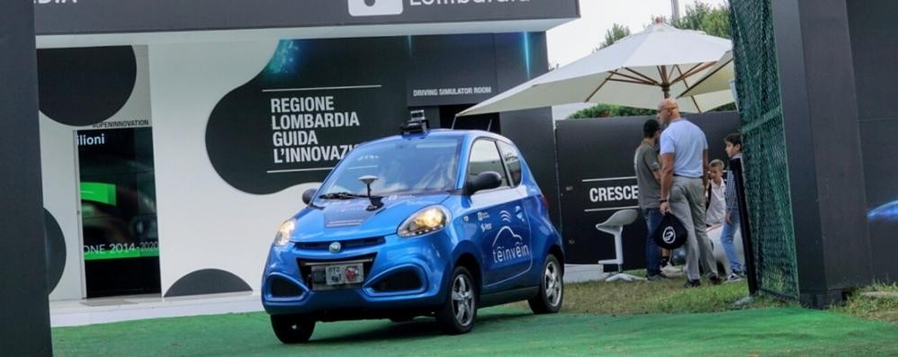 L’auto a guida autonoma sviluppata all’interno del progetto Teinvein