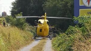 Statale 36 incidente Seregno Lissone motociclista sbalzato