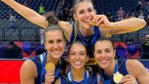 La festa volley a  Belgrado (Foto Facebook Vero Volley)