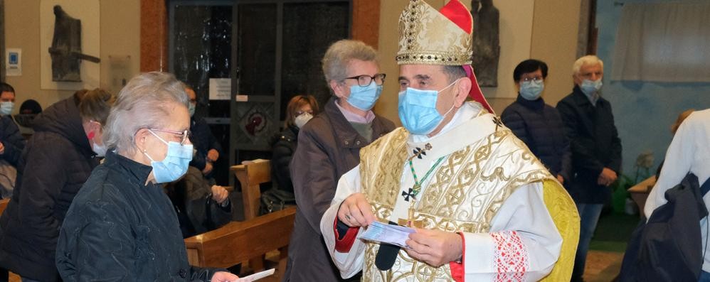 L’arcivescovo di Milano Mario Delpini in arrivo a Monza