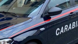 Un’auto dei carabinieri