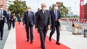 Il presidente della Repubblica Sergio Mattarella alla Milano-Bicocca