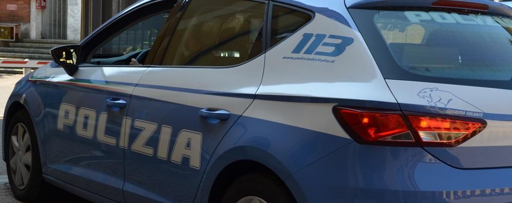 Una volante della polizia