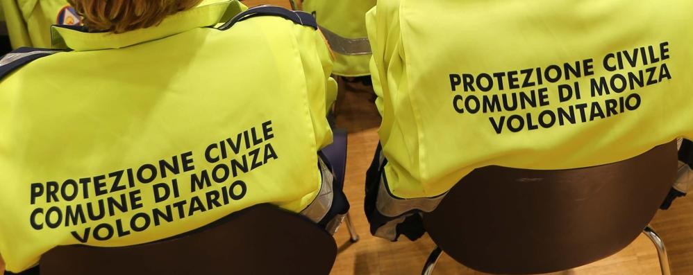 MONZA PROTEZIONE CIVILE - foto d’archivio