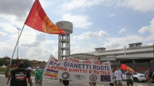 Corteo lavoratori Gianetti