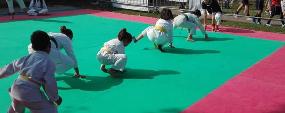 la festa dello sport al centro sportivo - foto d’archivio