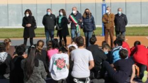 Burago inaugurazione campo multisport scuole