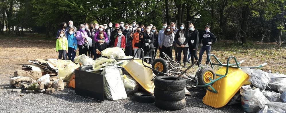 Una pulizia a Cascina Greppi