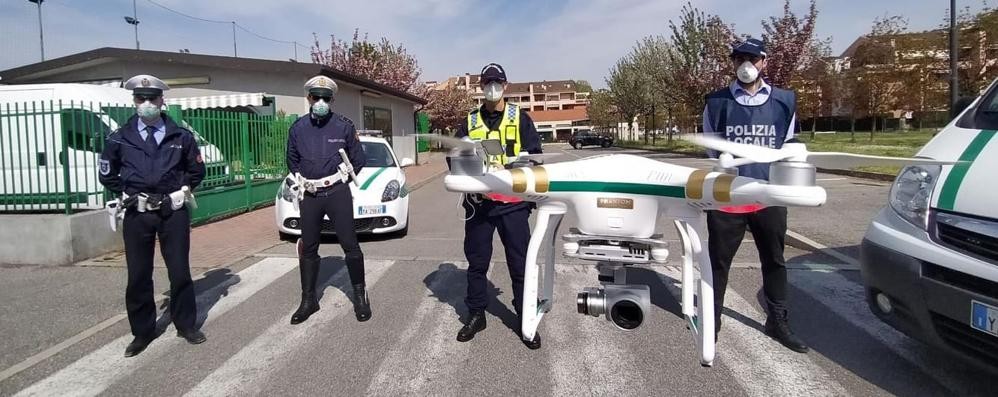 La polizia locale di Triuggio si è dotata di un nuovo drone