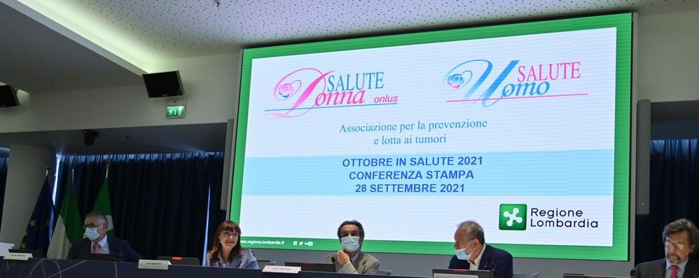 Salute Donna ottobre in rosa 2021 Regione Lombardia