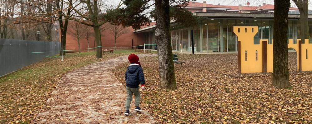 La scuola dell’infanzia di Arcore in  via Mantegna