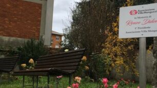 BIASSONO inaugurazione giardino Renzo Didoni