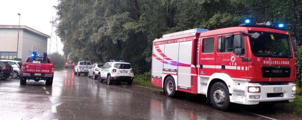 Ricerche persona dispersa zona Lentate e Meda con Vigili del fuoco di Seregno