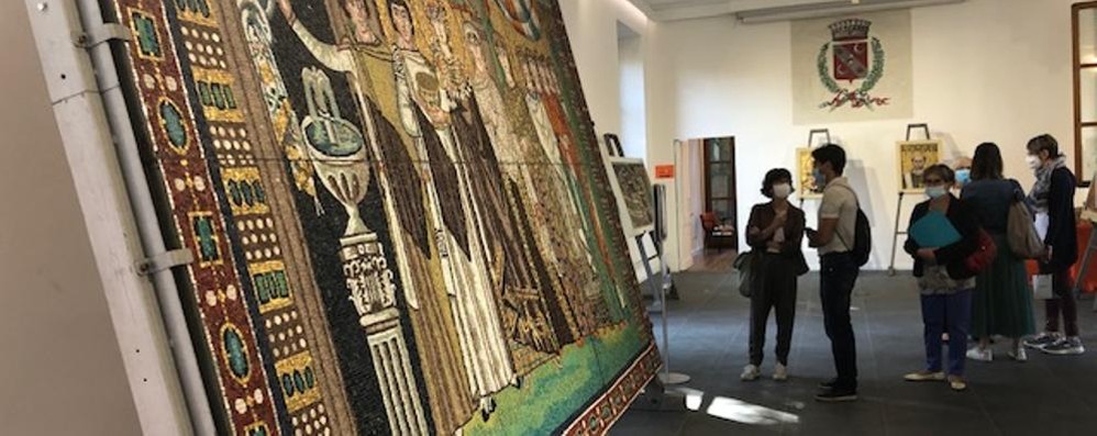 Concorezzo mostra mosaici Villa Zoia