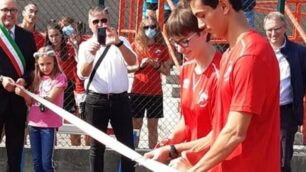 Concorezzo inaugurazione nuova pista atletica