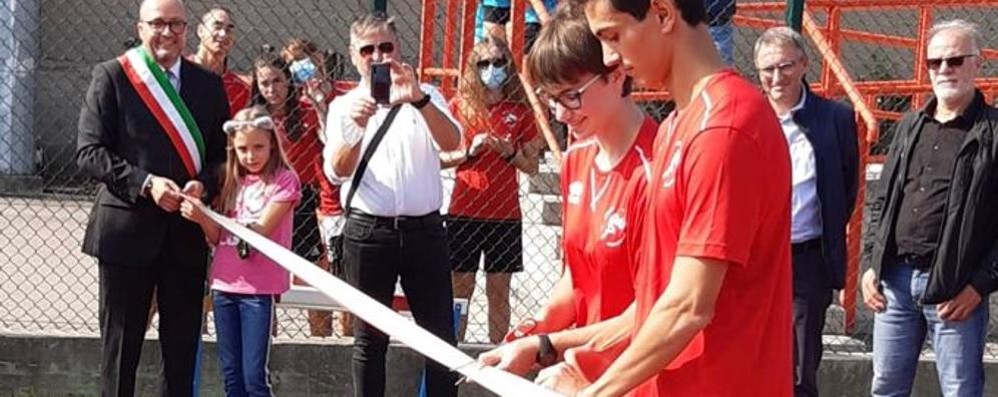 Concorezzo inaugurazione nuova pista atletica