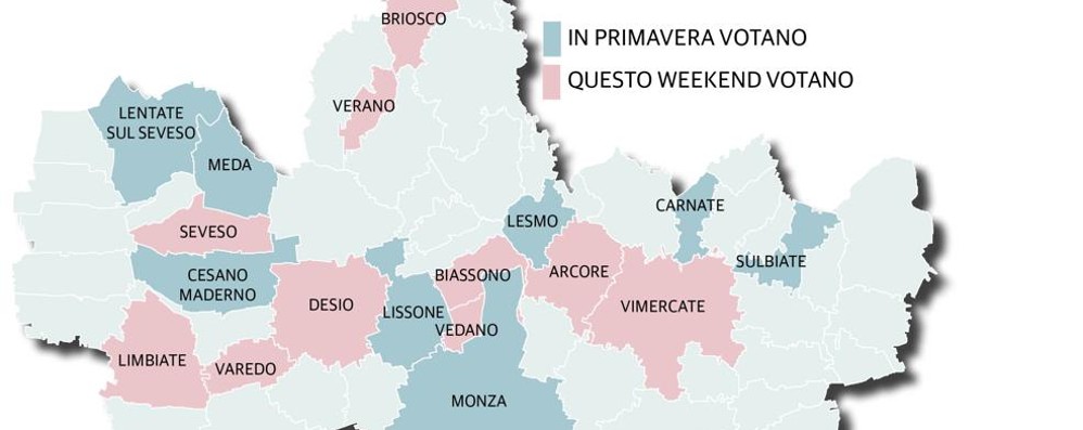 Chi vota e quando in Brianza