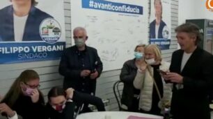 Elezioni: la festa a Varedo per Filippo Vergani