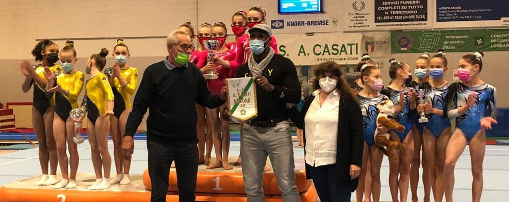 Sport ginnastica artistica Casati Arcore gara PalaUnimec