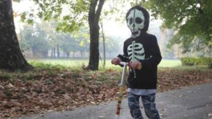 La corsa di Halloween al Parco alcuni anni fa