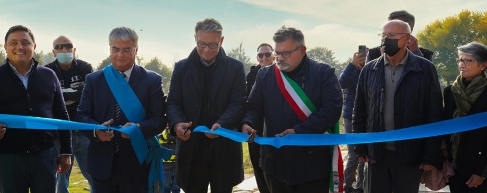 Arcore inaugurazione parco dell'acqua - foto Brianzacque