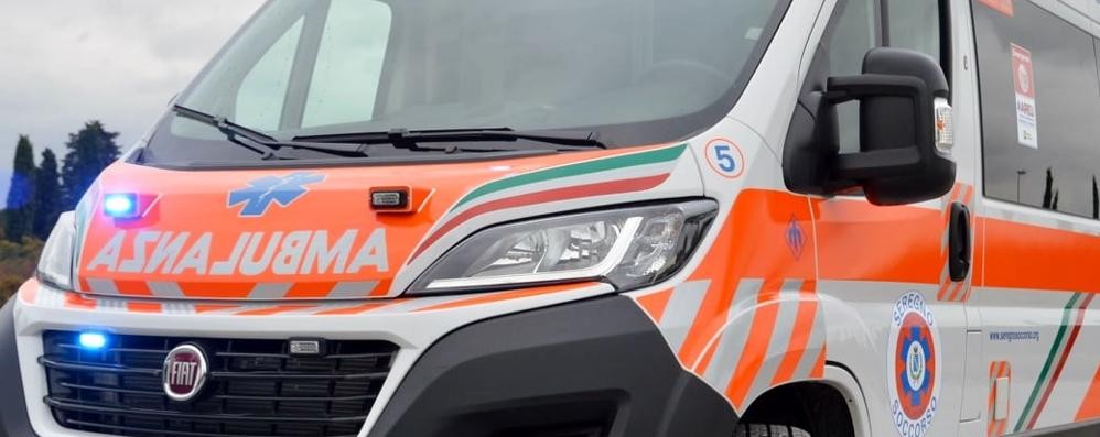 L’ambulanza di Seregno soccorso