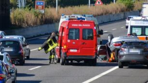 Un incidente sulla Valassina