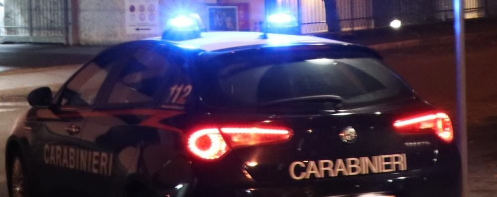 Una pattuglia dei carabinieri di Seregno