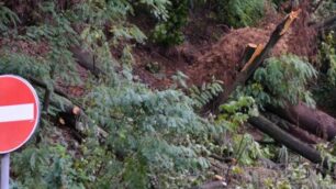 Lentate sul Seveso chiusura viale Brianza precauzionale per maltempo