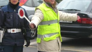 NONNI CIVICI x controlli strade - foto d’archivio