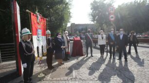 Monza: la cerimonia di intitolazione del ponte Colombo al beato Talamoni