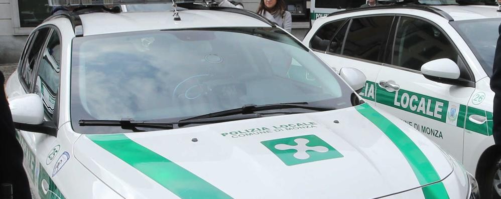 Auto della polizia locale di Monza