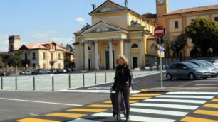 La piazza di Besana