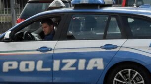 Una pattuglia della Polizia Stradale