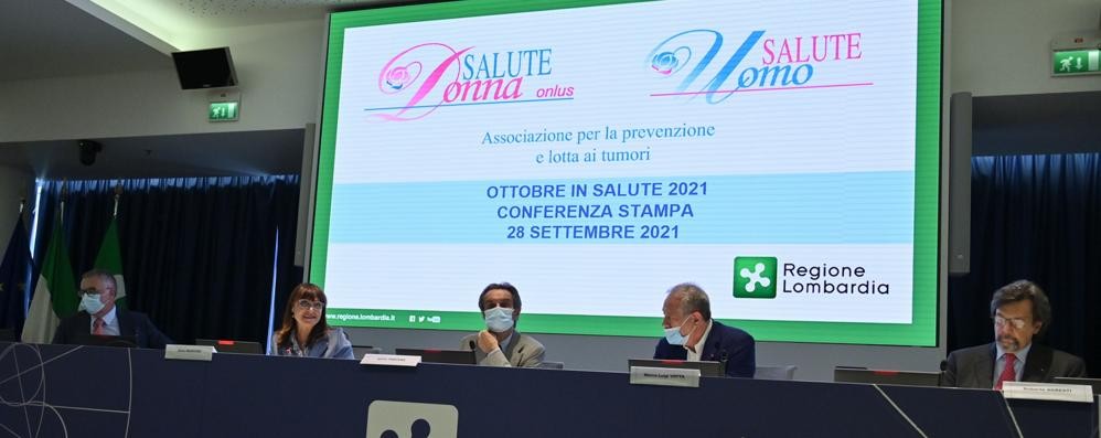 Salute Donna ottobre in rosa 2021 Regione Lombardia