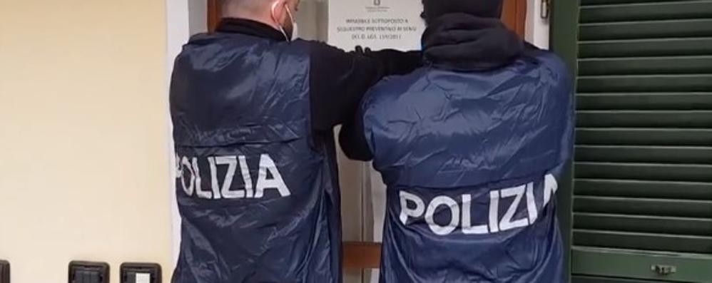 Un sequestro della polizia