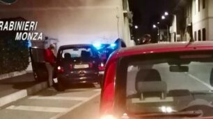 La scena dell'incidente (foto Carabinieri)