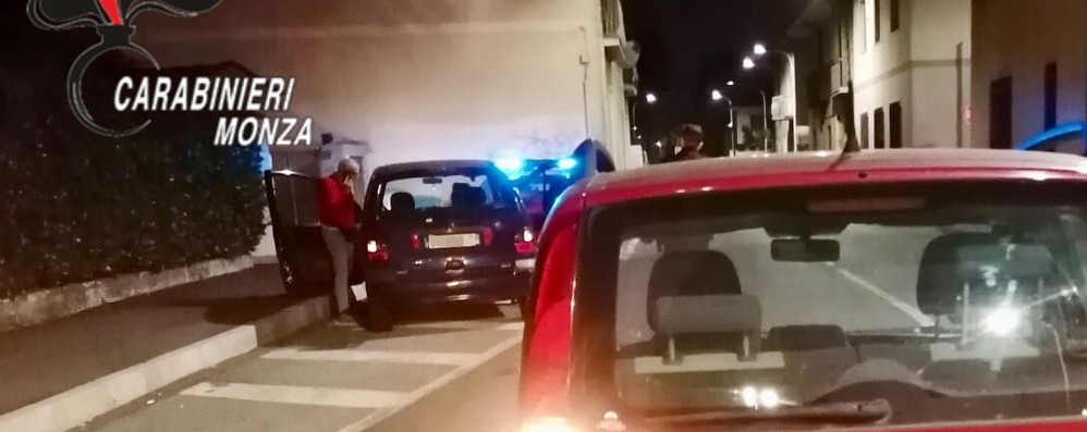 La scena dell'incidente (foto Carabinieri)